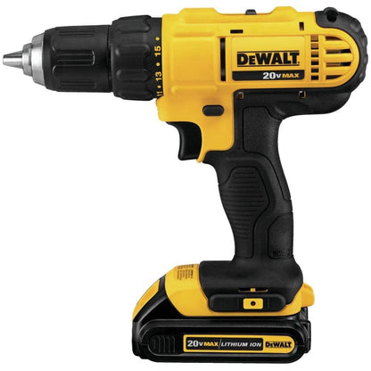 DEWALT 20V MAX Cordless Drill and Impact Driver, Power Tool Combo Kit with 2 Batteries and Charger (DCK240C2)