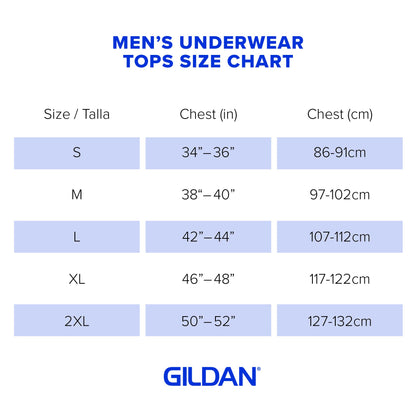 Gildan Men's Crew T-Shirts, Multipack, Style G1100, Black (6-Pack), X-Large