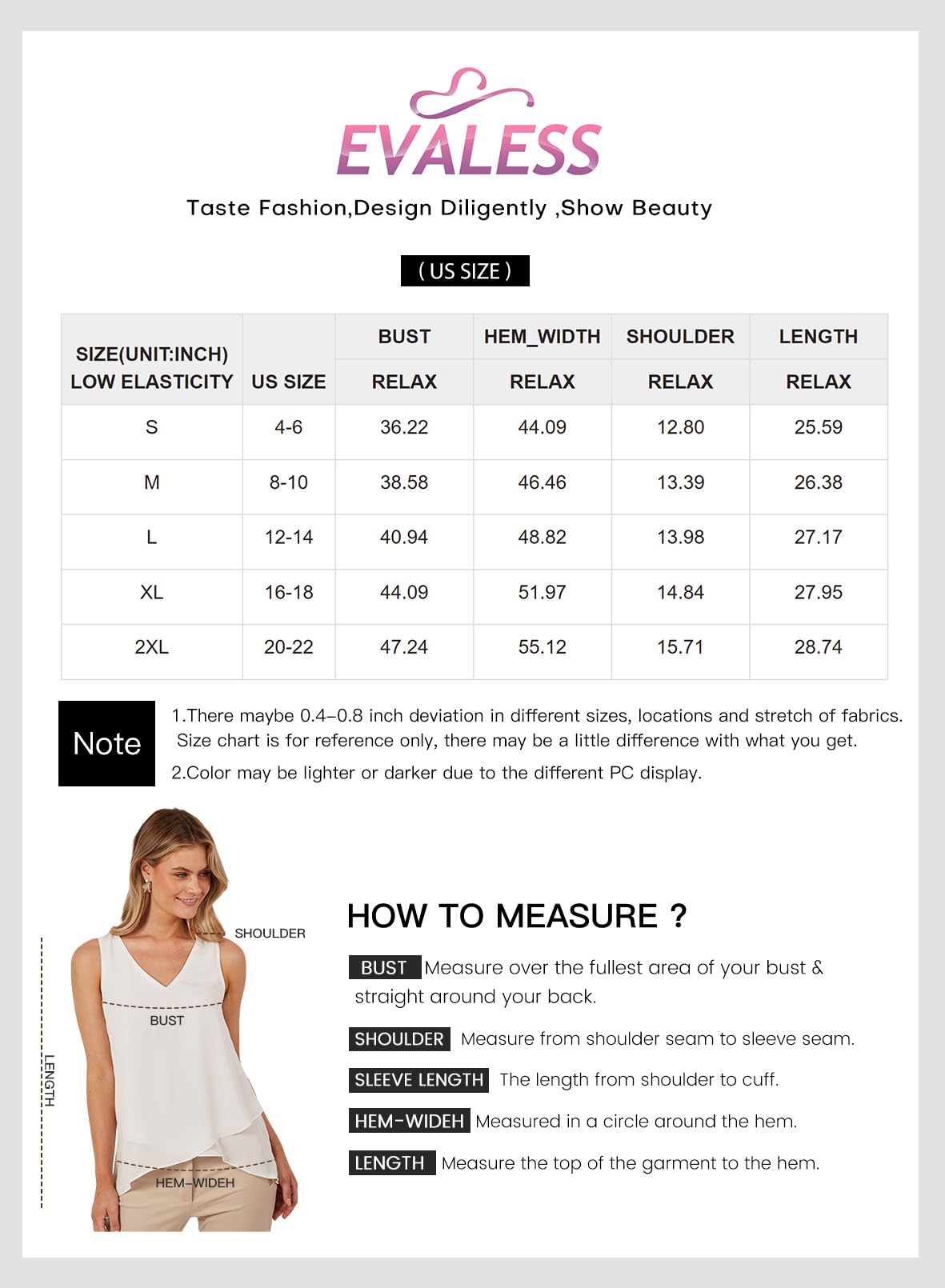 EVALESS Womens Dressy Casual Chiffon Blouses Shirts 2024 Fashion Summer Cute V Neck Flowy Sleeveless Tank Tops Loose Camisole Clothes,Light Pink Large