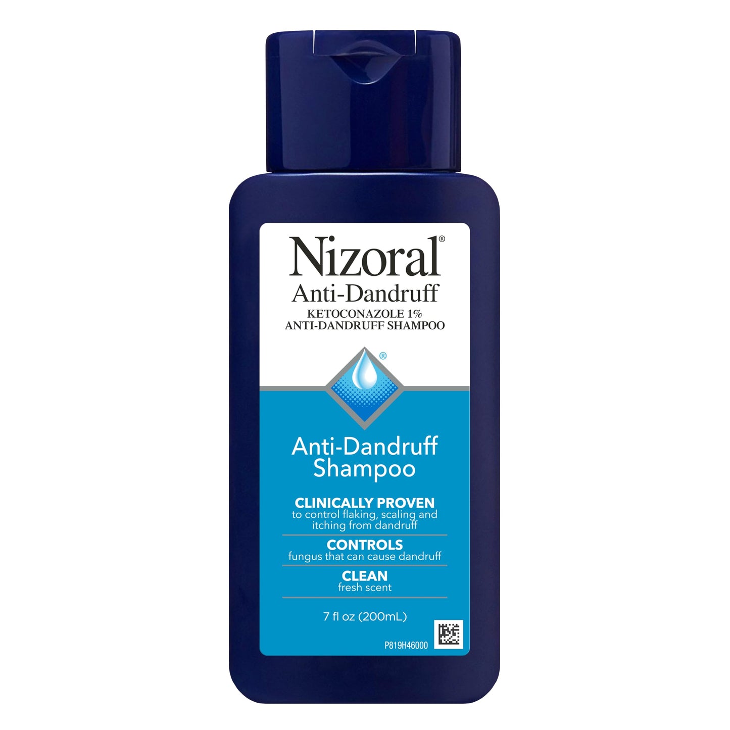 Nizoral Anti-Dandruff Shampoo with 1% Ketoconazole, Fresh Scent, 7 Fl Oz